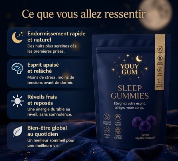 YOUY GUM Sleep Gummies - Vue produit 4