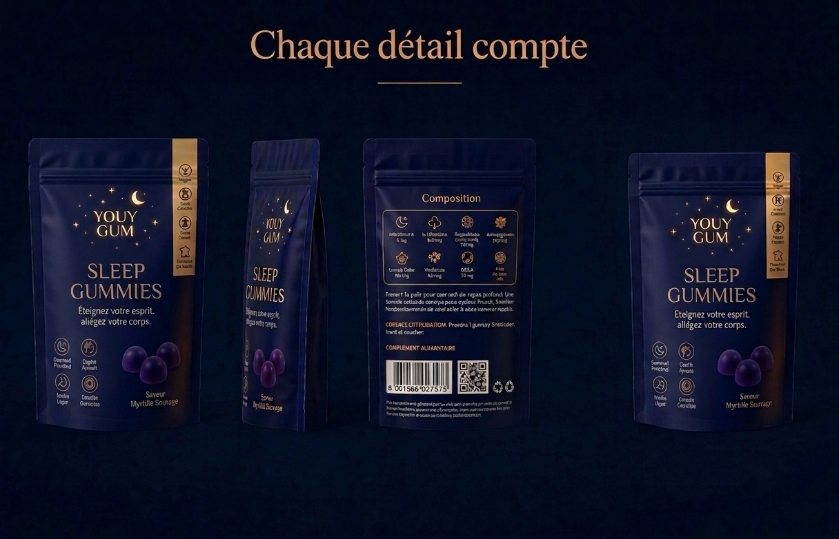 YOUY GUM Sleep Gummies - Vue produit 8